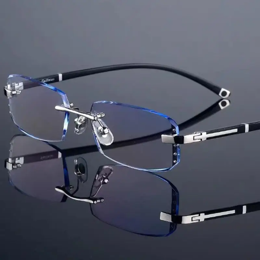Lunette élégante photo-gris
