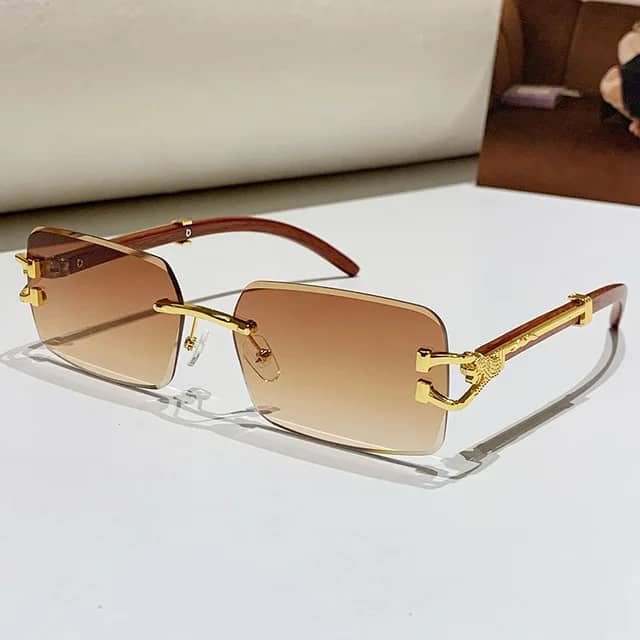 Lunette (luxury rimless glasses)